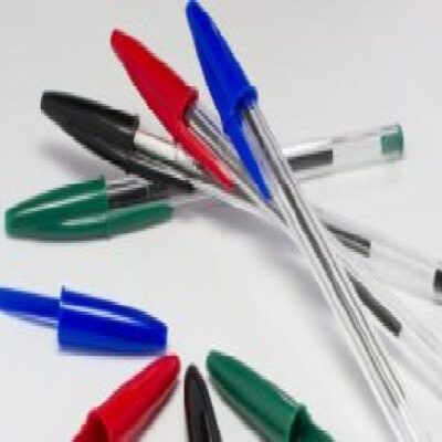 Bolígrafo Bic Punta Media Azul, Rojo, Negro