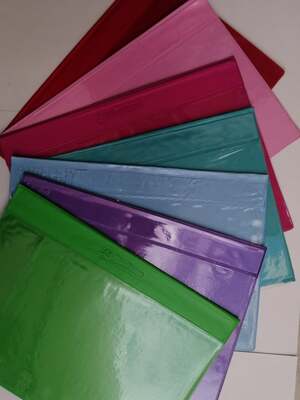 Carpeta Tapa Transparente Varios Colores