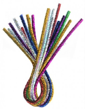 Chenillas Metalizadas (Limpia Pipas Metalizado) - Imagen 3