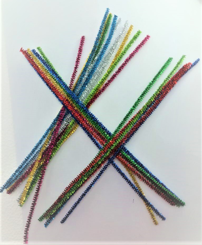 Chenillas Metalizadas (Limpia Pipas Metalizado) - Imagen 2